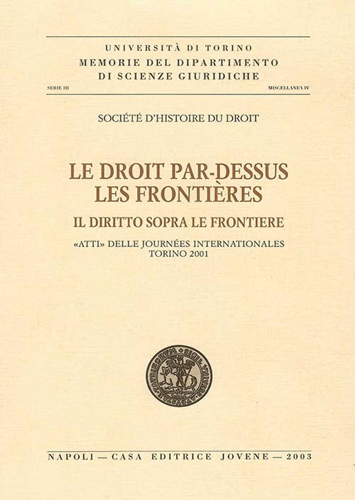 Le droit par-dessus les frontières.