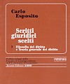 Scritti giuridici scelti. Vol. I. Filosofia del diritto e Teoria generale del diritto.
