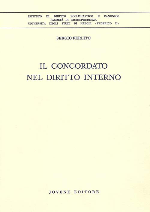 Il Concordato nel diritto interno.