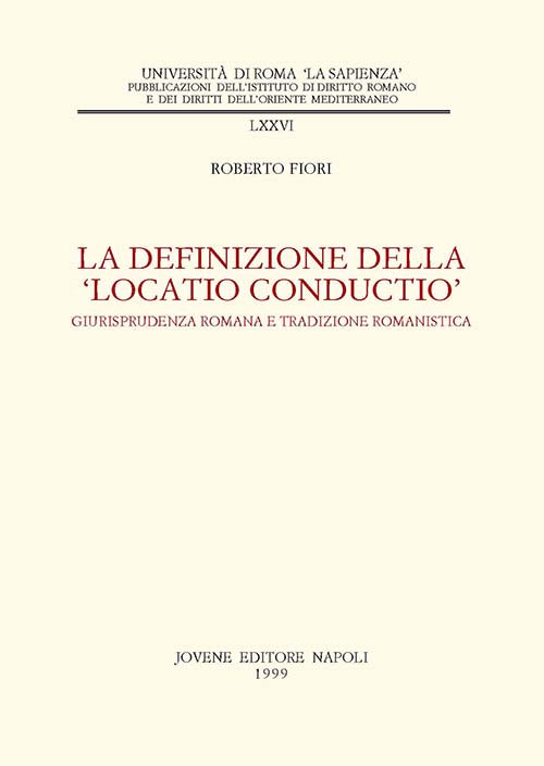 La definizione della 'locatio conductio'.