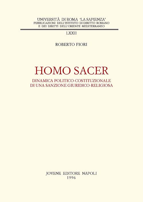Homo sacer.