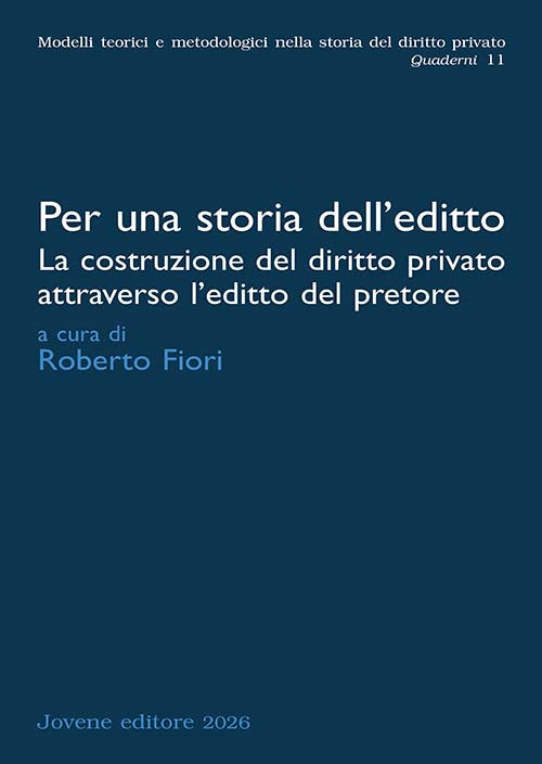 Per una storia dell’editto.