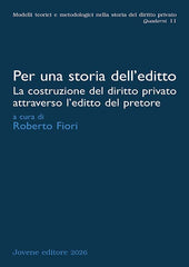 Per una storia dell’editto.