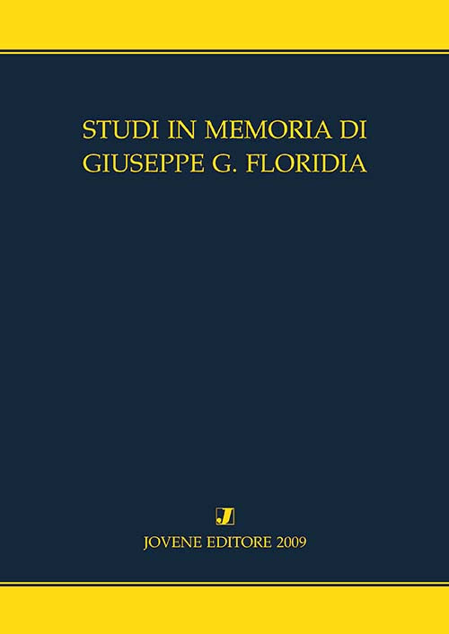 Studi in memoria di Giuseppe G. Floridia.