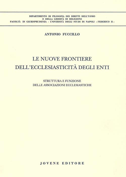 Le nuove frontiere dell'ecclesiasticità degli enti.