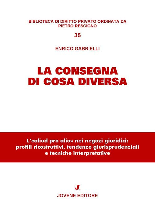 La consegna di cosa diversa.