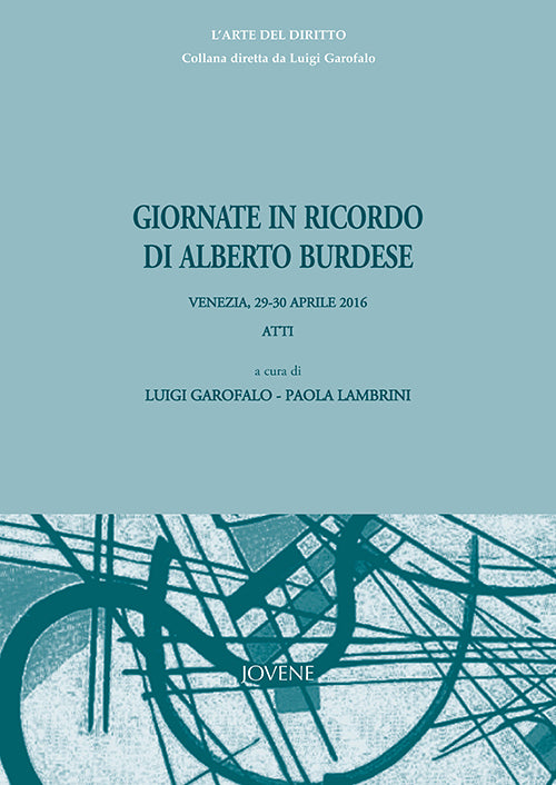 Giornate in ricordo di Alberto Burdese.