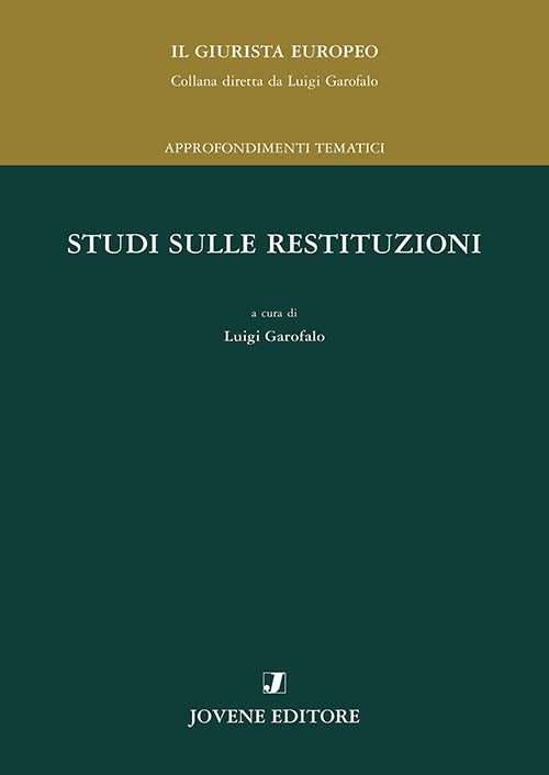 Studi sulle restituzioni.