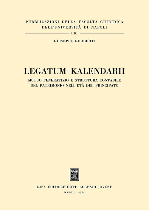 Legatum Kalendarii.
