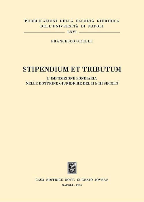 Stipendium vel tributum.