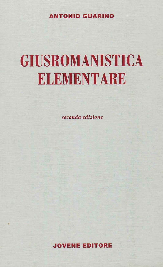 Giusromanistica elementare.