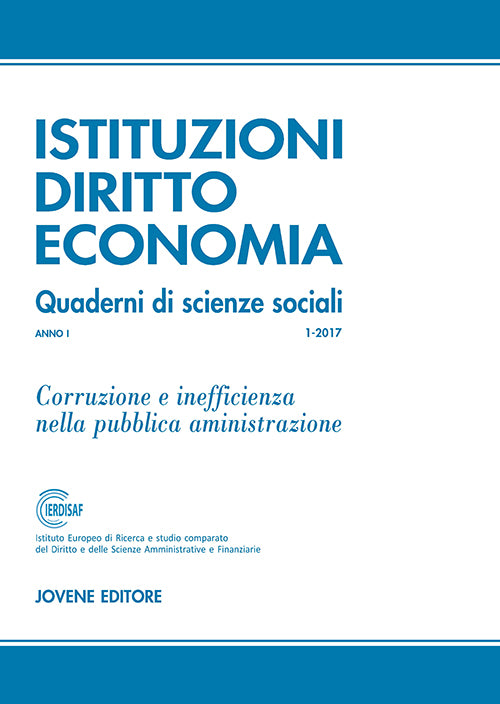 Corruzione e inefficienza nella pubblica amministrazione.