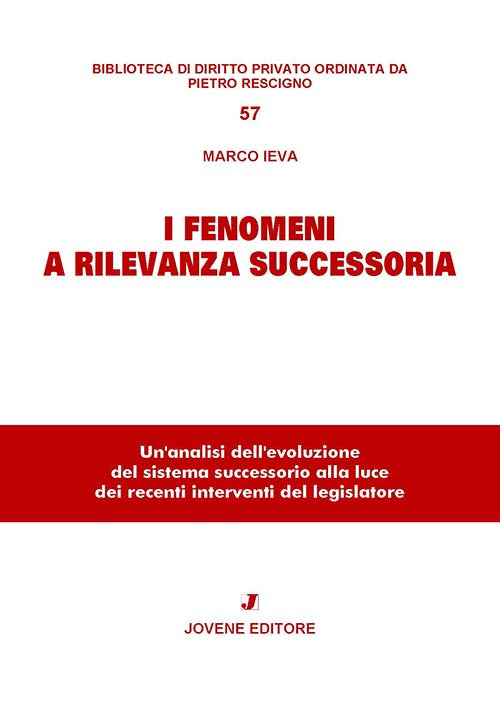 I fenomeni a rilevanza successoria.