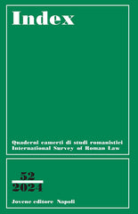 INDEX - International Survey of Roman Law - Vol. 52-2024
