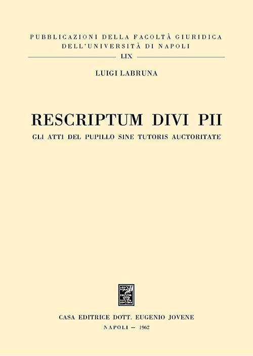 Rescriptum divi pii.