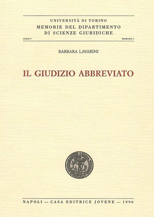 Il giudizio abbreviato.