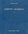 Scritti giuridici.