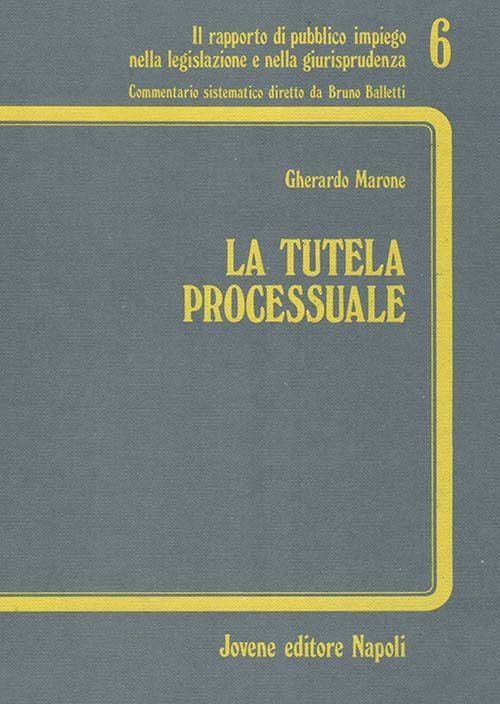 La tutela processuale.