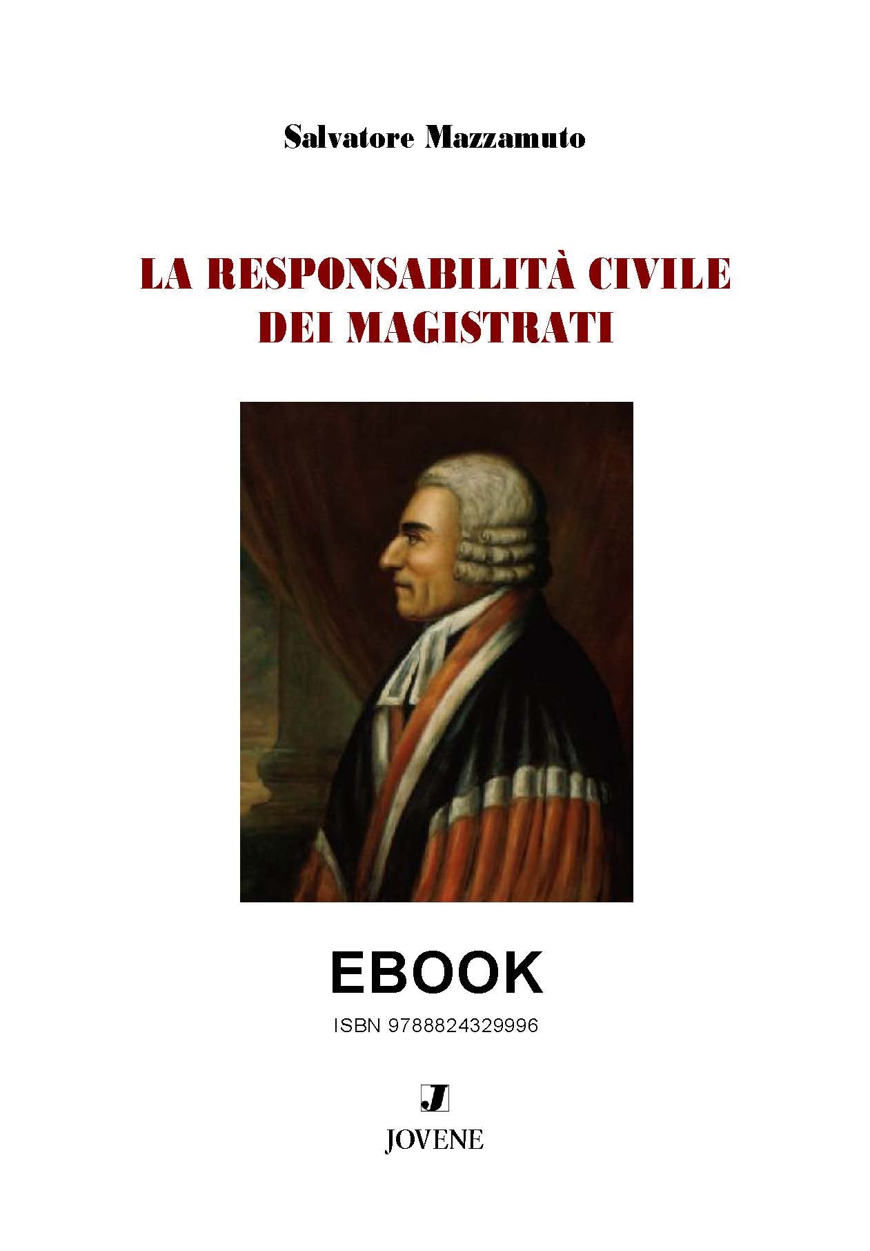 La responsabilità civile dei magistrati - EBOOK