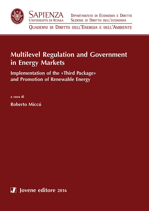 Multilevel Regulation and Governmentin Energy Markets.