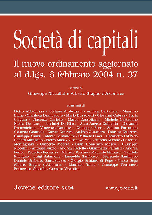 Società di capitali.