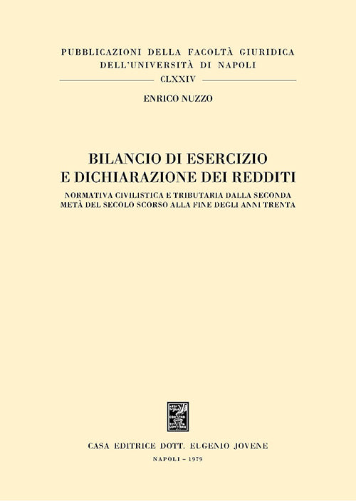 Bilancio di esercizio e dichiarazione dei redditi.