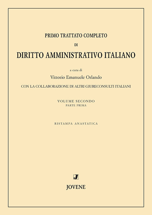 Primo trattato completo di diritto amministrativo italiano. Vol.2.1