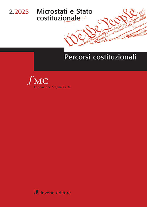 PERCORSI COSTITUZIONALI 2025