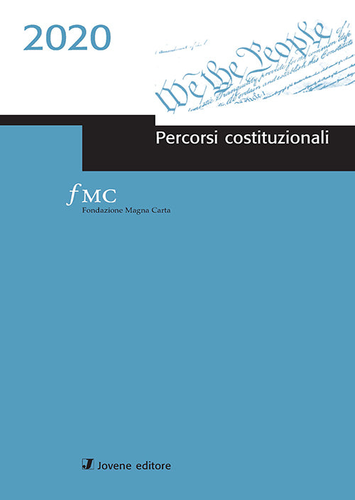 PERCORSI COSTITUZIONALI 2020