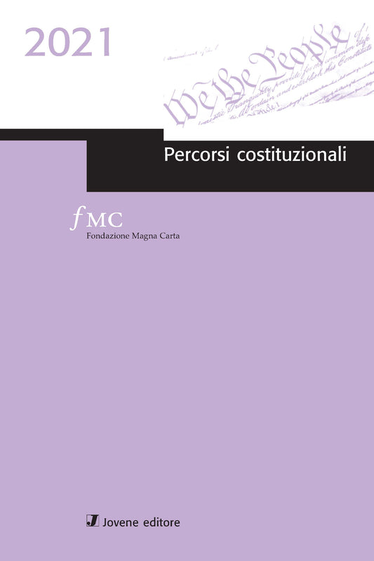 PERCORSI COSTITUZIONALI 2021