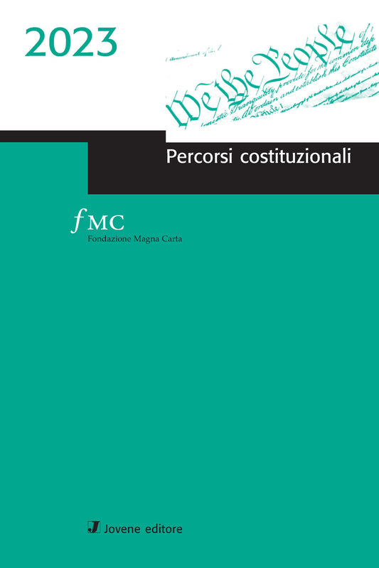 PERCORSI COSTITUZIONALI 2023