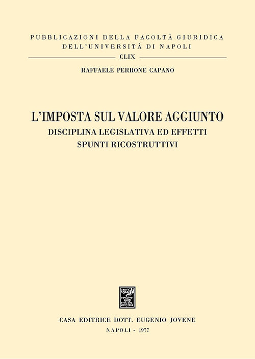 L'imposta sul valore aggiunto.