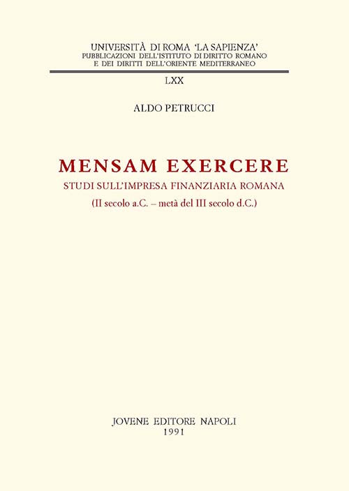 Mensam exercere.