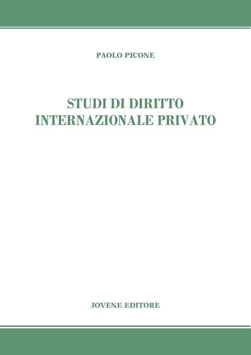 Studi di diritto internazionale privato