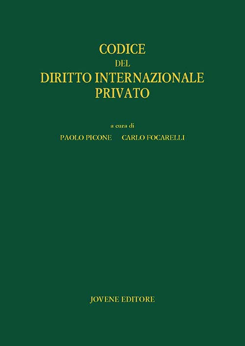 Codice del diritto internazionale privato.