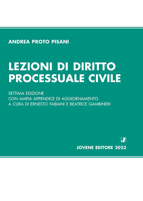 Lezioni di diritto processuale civile.