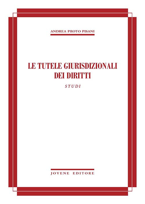 Le tutele giurisdizionali dei diritti.