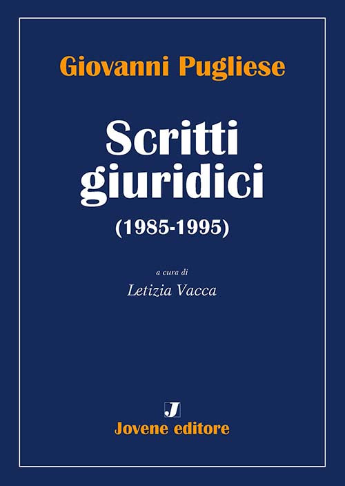Scritti giuridici (1985-1995)