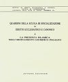 Quaderni della Scuola di specializzazione in diritto ecclesiastico e canonico. 4. La presenza islamica nell'ordinamento giuridico italiano