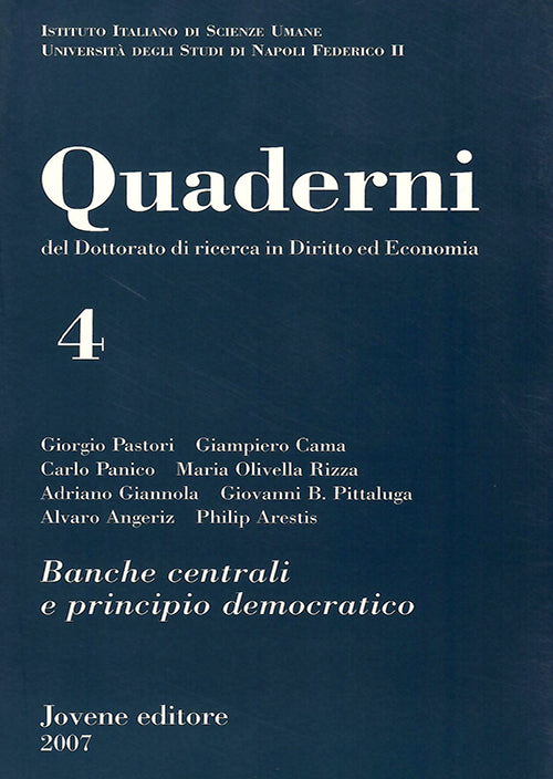 Banche centrali e principio democratico