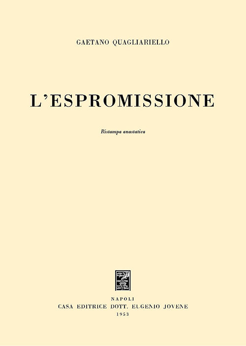L'espromissione.