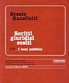 Scritti giuridici scelti. Vol. IV. I beni pubblici.