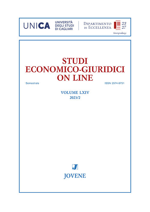 STUDI ECONOMICO-GIURIDICI ON LINE 2023/2