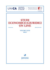 STUDI ECONOMICO-GIURIDICI ON LINE 2026/1