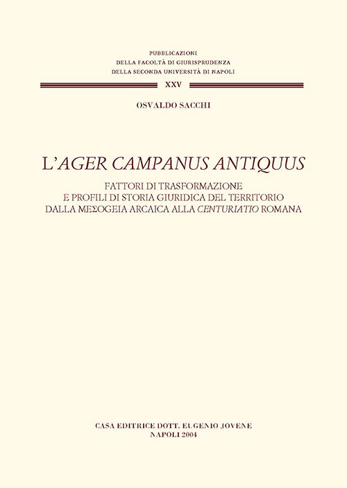 Sacchi - Ager - LIBRO+EBOOK