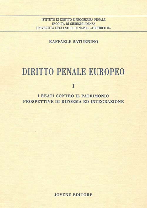 Diritto penale europeo.