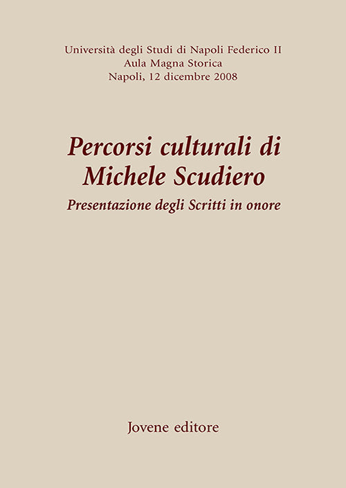 Percorsi culturali di Michele Scudiero.