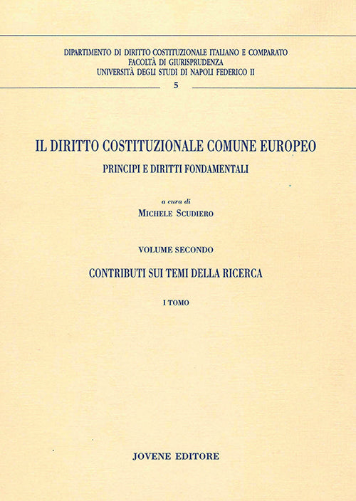 Il diritto costituzionale comune europeo 2.