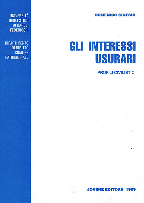 Gli interessi usurari.