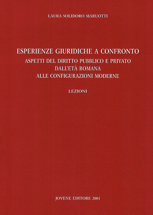 Esperienze giuridiche a confronto.